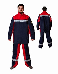 Костюм Арсенал куртка + полукомбинезон (ткань Weldshild, Banox, пл 450 гр, 100% х/б купить в Красноярске по низкой цене