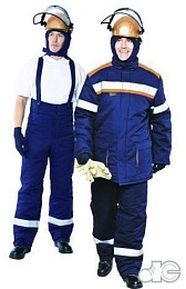 Костюмы зимние модель Энергия тип Г Уровень защиты 91.4 кал./кв.см (7 уровень защиты) 4 климат пояс купить в Красноярске по низкой цене