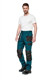 Брюки мужские рабочие летние СНЕЙК цвет темно-бирюзовый/черный купить в Красноярске по низкой цене Брюки мужские рабочие летние СНЕЙК цвет темно-бирюзовый/черный купить в Красноярске по низкой цене