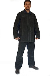 Костюм сварщика утепленный комбинированный тк. Термотекс и спилок 2,6/1 с о/п купить в Красноярске по низкой цене Костюм сварщика утепленный комбинированный тк. Термотекс и спилок 2,6/1 с о/п купить в Красноярске по низкой цене