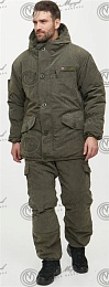 Костюм мужской зимний ГОРКА-5 до -35*С, тк. Финляндия ,т.олива купить в Красноярске по низкой цене