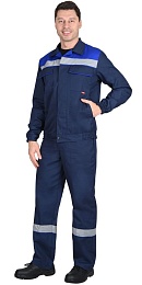 Костюм мужской летний СИРИУС-МАСТЕР т.синий/василек (куртка+брюки) купить в Красноярске по низкой цене Костюм мужской летний СИРИУС-МАСТЕР т.синий/василек (куртка+брюки) купить в Красноярске по низкой цене