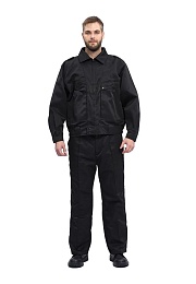 Костюм мужской ОХРАННИК черный  купить в Красноярске по низкой цене