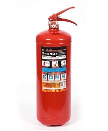 Огнетушитель порошковый ОП-4 АВСЕ купить в Красноярске по низкой цене Огнетушитель порошковый ОП-4 АВСЕ купить в Красноярске по низкой цене