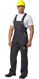 Полукомбинезон мужской летний СИРИУС-ХОВАРД т.серый/черный купить в Красноярске по низкой цене Полукомбинезон мужской летний СИРИУС-ХОВАРД т.серый/черный купить в Красноярске по низкой цене