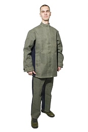 Костюм сварщика ПРОФИ КС08, 3-й класс защиты (куртка+брюки) купить в Красноярске по низкой цене Костюм сварщика ПРОФИ КС08, 3-й класс защиты (куртка+брюки) купить в Красноярске по низкой цене